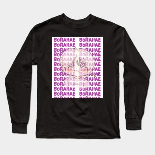 borahae bts tshirt Long Sleeve T-Shirt